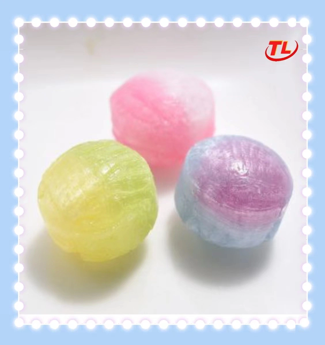 Round Sweets Candy with Pineapple Orange Anise Raspberry Flavour with Factory Price