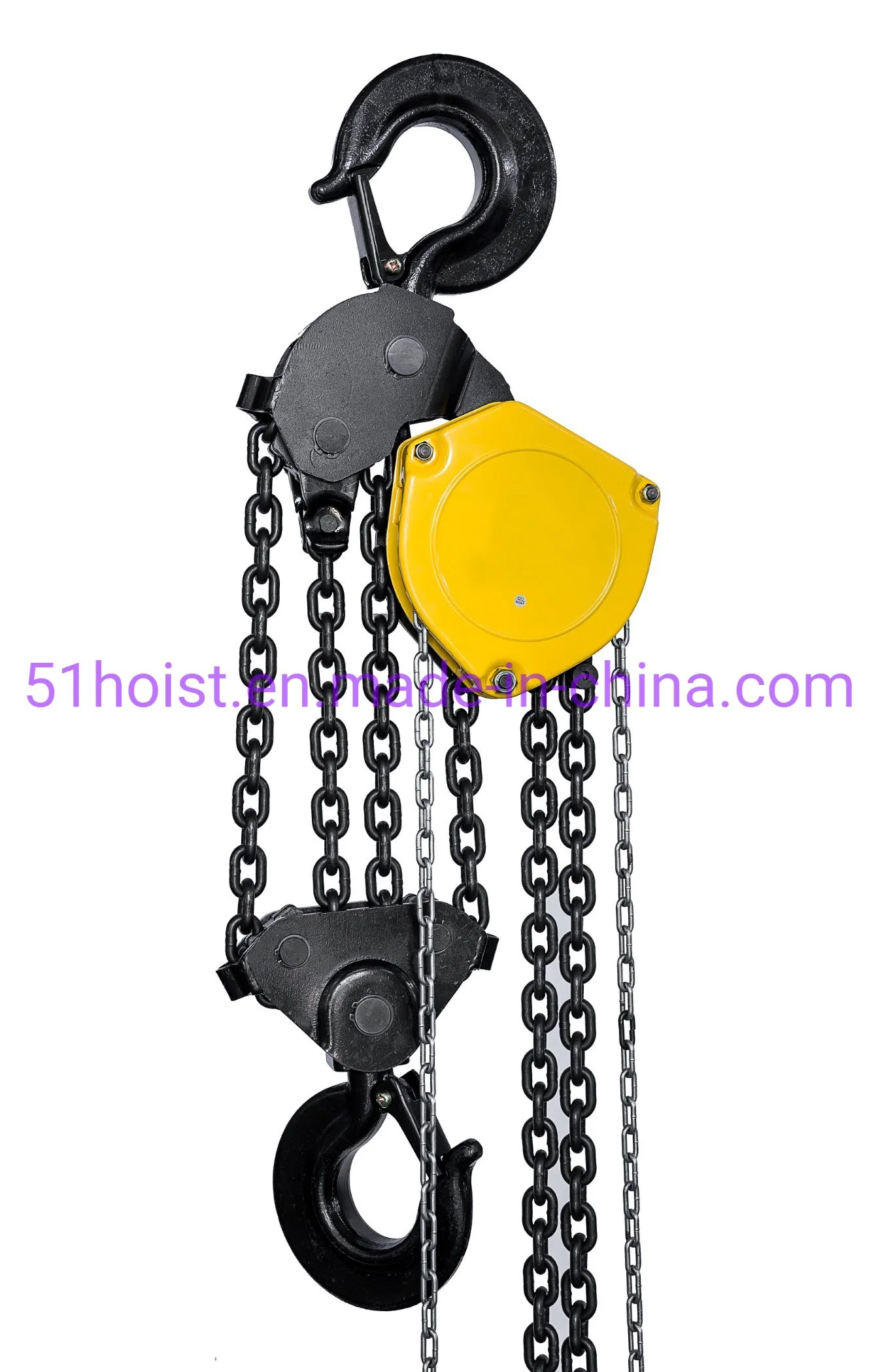 HS-J Type 10 Ton 3m Chain Pulley Block with G80 Load Chain