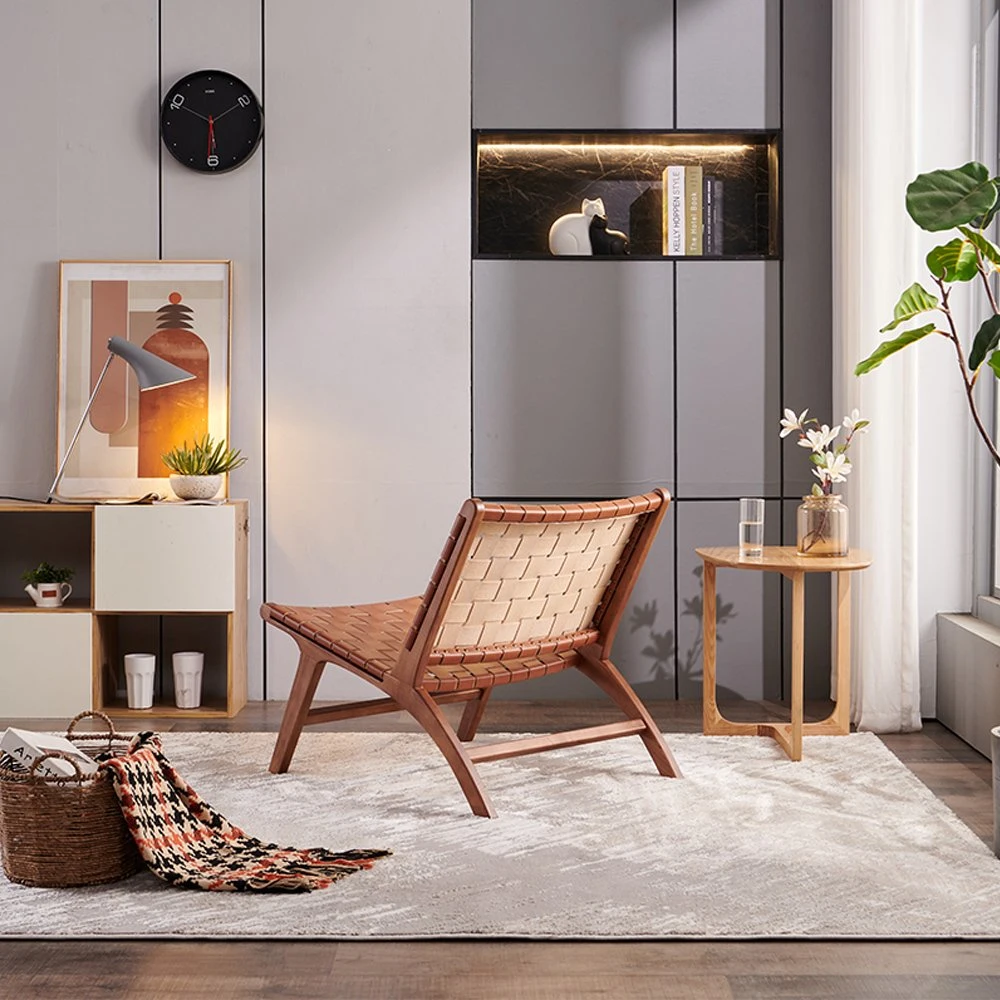 Holzmöbel Luxus Getuftete Zimmer Moderne Tragbare Rattan Lounge Dining Stuhl