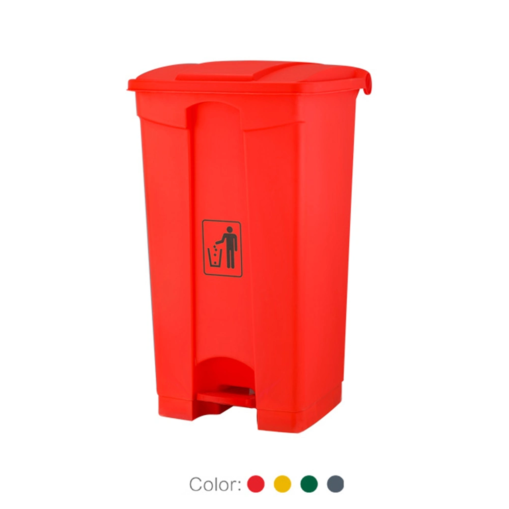 Wholesale/Supplier 60L Plastic Public Rubbish Garbage Storage Can Trash Bin