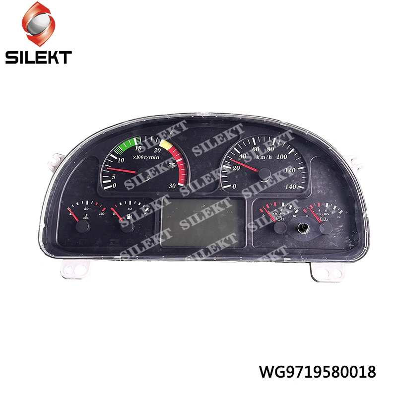 Wg9719580018 Meter Combination Instrument Panel Heavy Duty Truck HOWO Cabin Parts