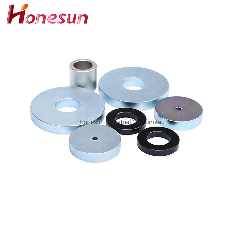 High quality/High cost performance  Customized Ring Bonded Industrial Permanent Magnets NdFeB of and Disc Neodymium Circular