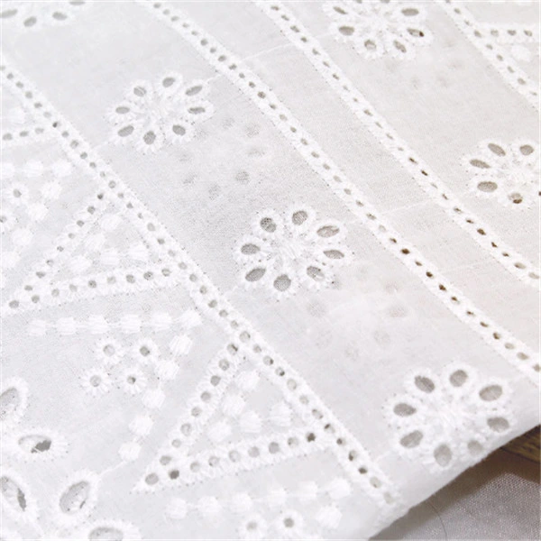 2020 New Design Good Sale 100% Cotton Material Lace Fabric