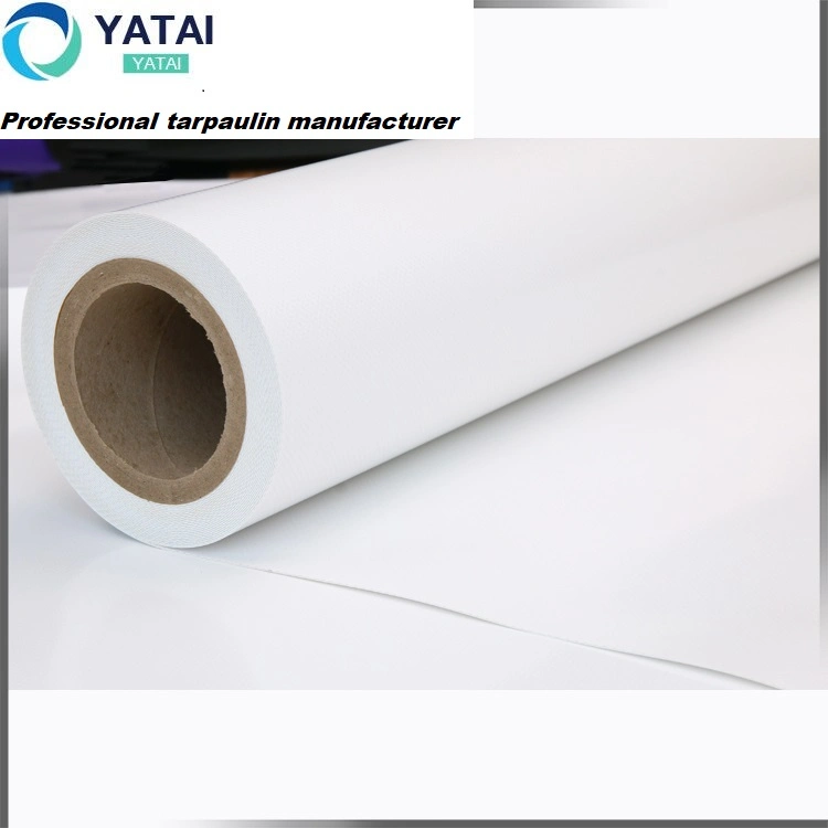 Tela de PVC poliéster de PVC resistente a las llamas Tarpaulin recubierto laminado Para cubiertas de camiones y estructuras de sombra