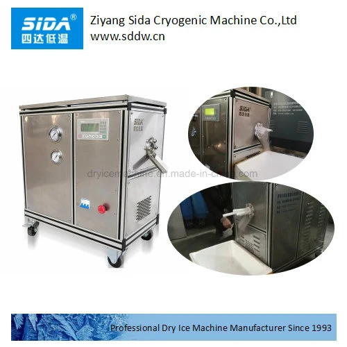 Sida Kbm-18 Movable Dry Ice Pellet Maker Making Machine for Refrigeration Cloud Fog Effect Blasting Clean