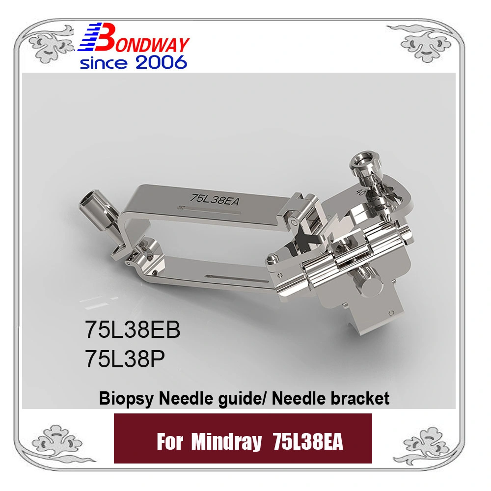 Adaptador de aguja de biopsia de Mindray reutilizable transductor lineal de 75L38ea 75L38EB 75L38p, soporte de aguja de biopsia