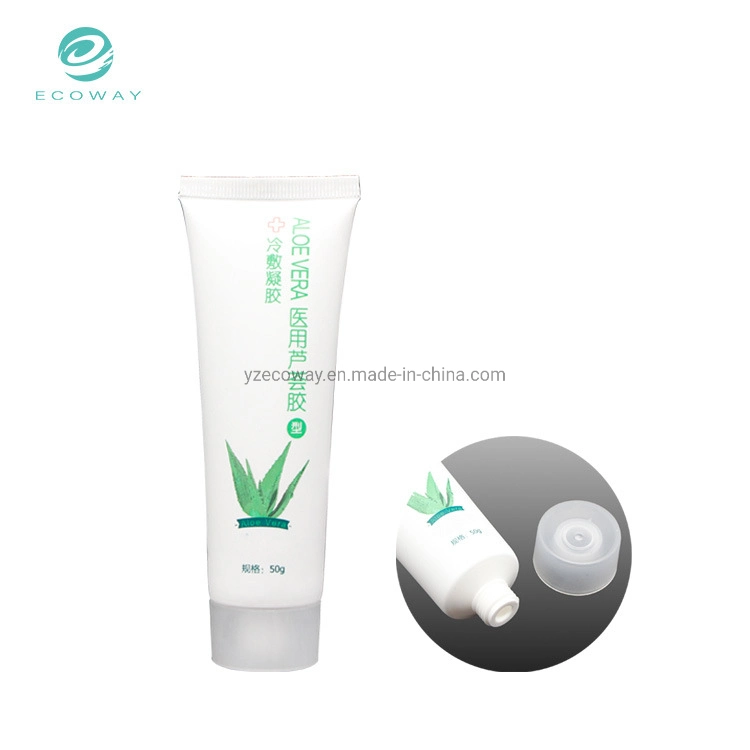 Empty Plastic Cream Pharmaceutical Gel Tube Packaging