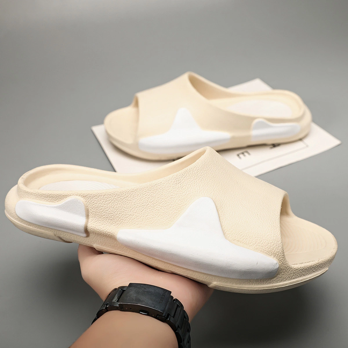 High Quality EVA Outdoor Slippers Soft Yeezy Slides