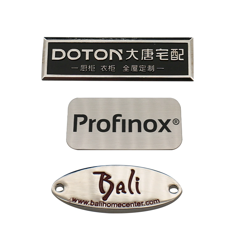 Metal Craft Gift Fob Coin Furniture Appliance Product Label Decal Logo Pet Dog Key Tag