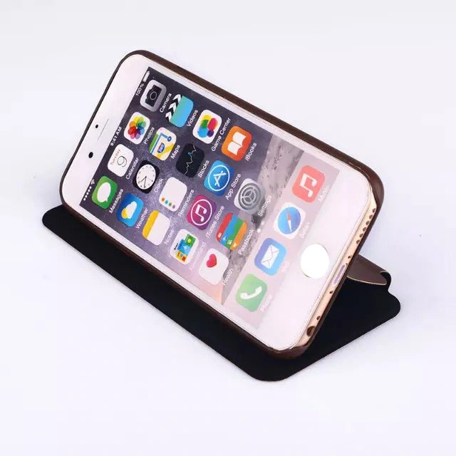 Ultra delgado de silicona TPU Flip Mate caso cubierta de goma para el iPhone6