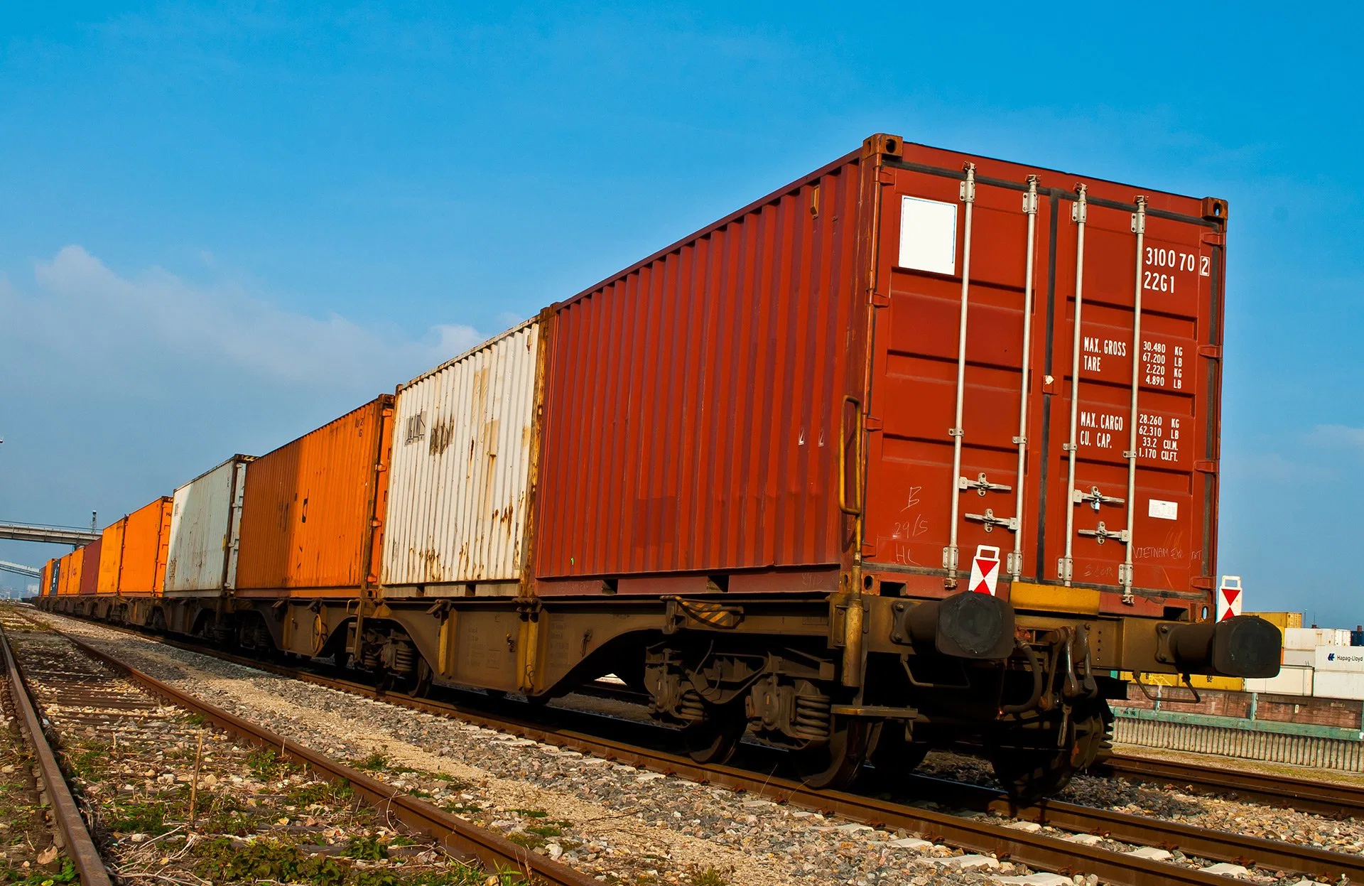 DDP DDU International Transporte ferroviário de Trem DDU para a Polônia a partir de Shenzhen China