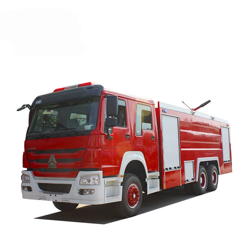 Sinotruk HOWO 6X4 Water Foam Firefighting Pumpers 12t 15t Fire Fighter Truck