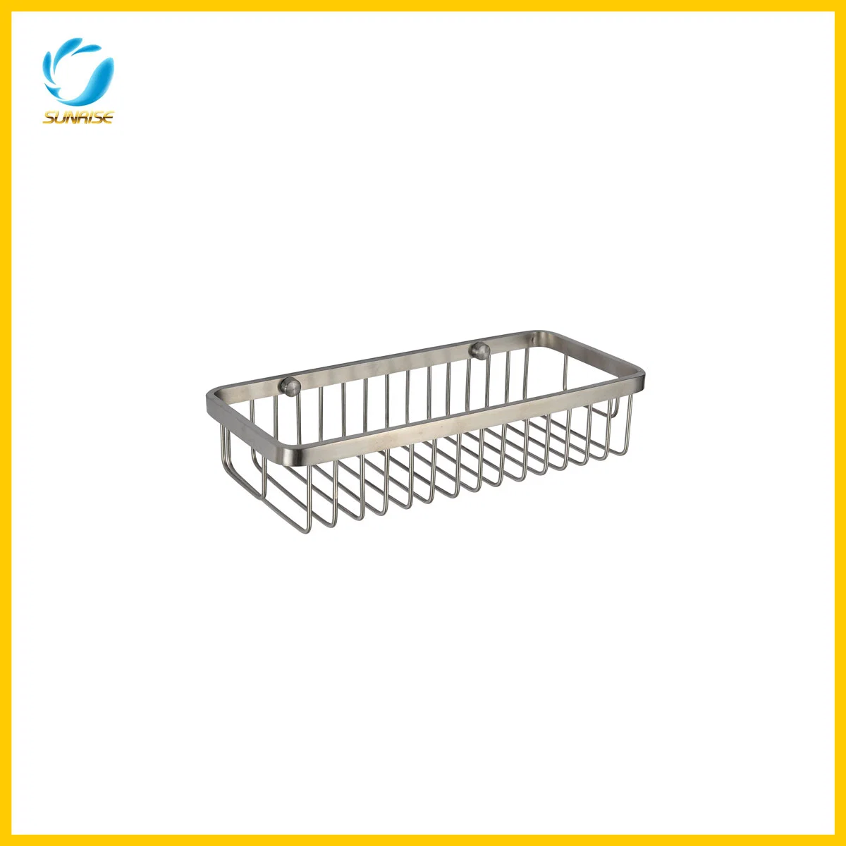 Bathroom Stainless Steel Square Shape Soap Basket