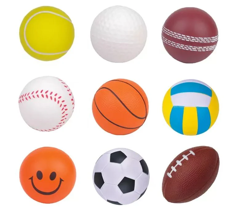 OEM ODM Polyurethane Foam Soft Toys Stress Relief Balls Toys