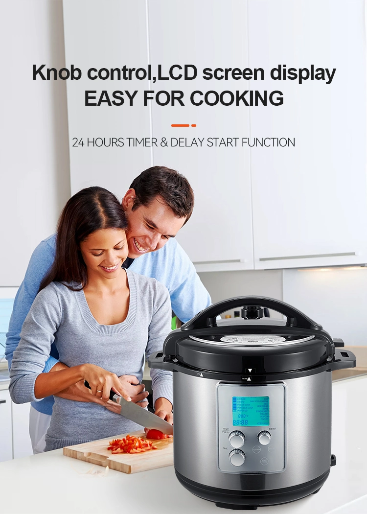 5L/6L Hogar Cocina multifunción Electrodoméstico Electric Rice Cooker olla a presión