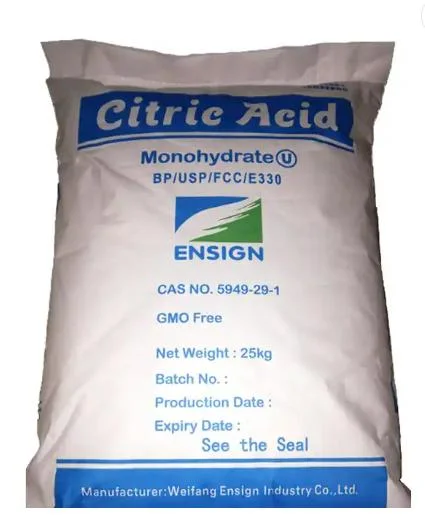 Citric Acid Fast Delivery CAS 77-92-9 Food Grade Ensign Rzbc Ttca