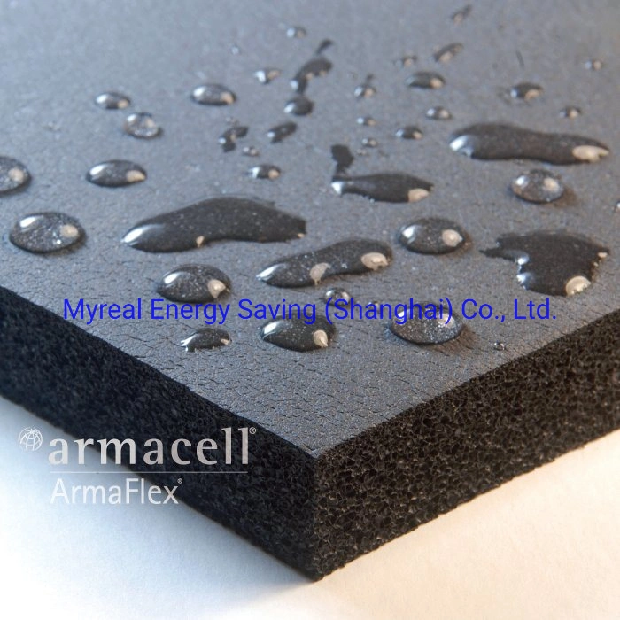 1/4 Thick Armaflex Class 0 Excellent Quality Project Price Rubber Foam Insulate Sheet in The Thickness of 6mm