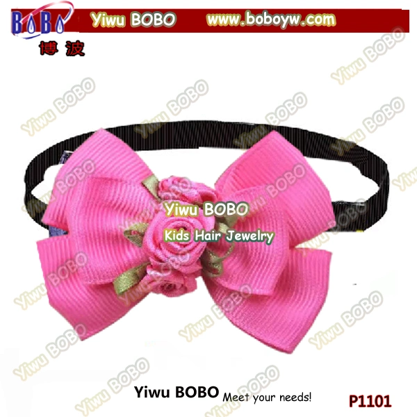 Party Supply Flower Hair Ornaments Jewelry Hairband Dance Products Flower Girls Accessories (P1029)