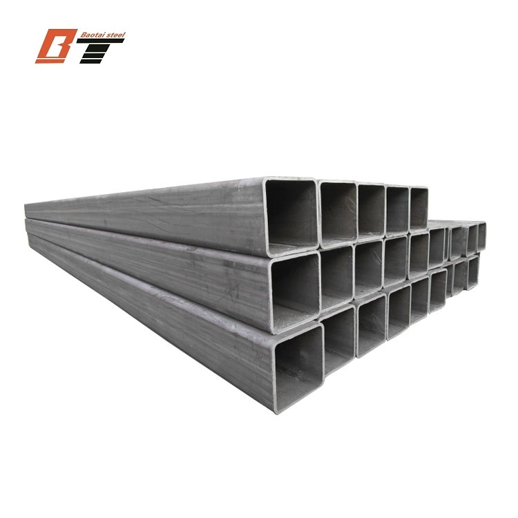 ASTM A36 50X50 Square Steel Pipe Weight Shs Rhs 40X80 Rectangular Square Hollow Section