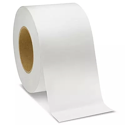 Factory Manufacturer White 4" X 108' Heat Shrink Tape Shrink Wrap Tape - 9 Mil Heat Shrink Tape