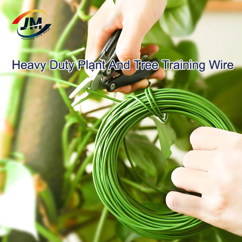 50FT 100FT Heavy Duty Coated Plastic Wire for Garden Plants Support and Twist Ties