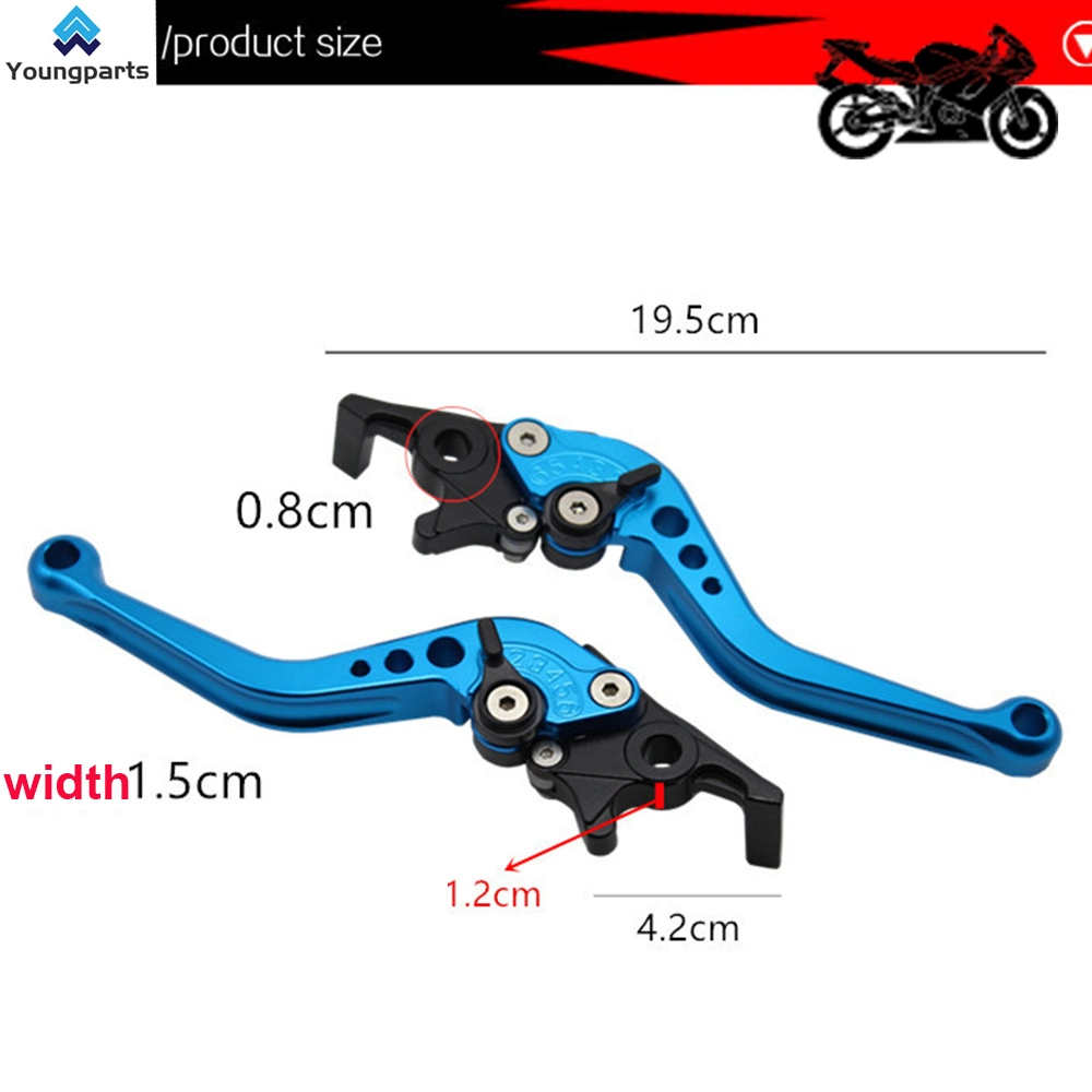 CNC Machined Aluminum Brake and Clutch Lever