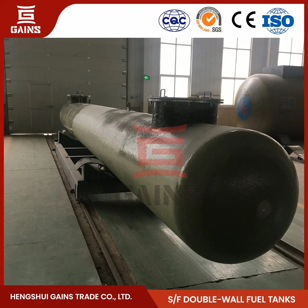 Gains 500 Gallon Double Wall Oil Tank Wholesale/Supplierr China Double Wall Sf Petrol Diesel Fuel Storage Tank