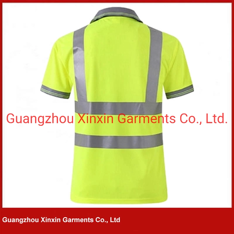 Hi-Viz T-Shirts Work Wear Working Clothes Polo Shirts Safety Workwear (W858)