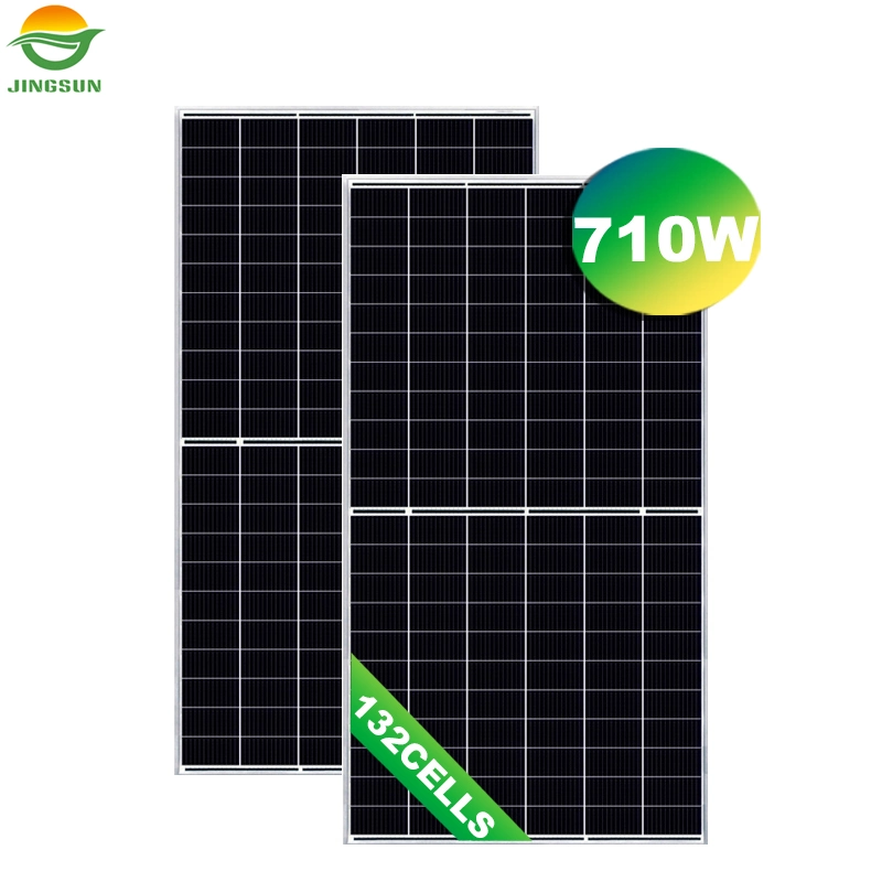 Mayorista 670W 685W 690W 700W 710W Mono Half Cell Solar Paneles para el hogar