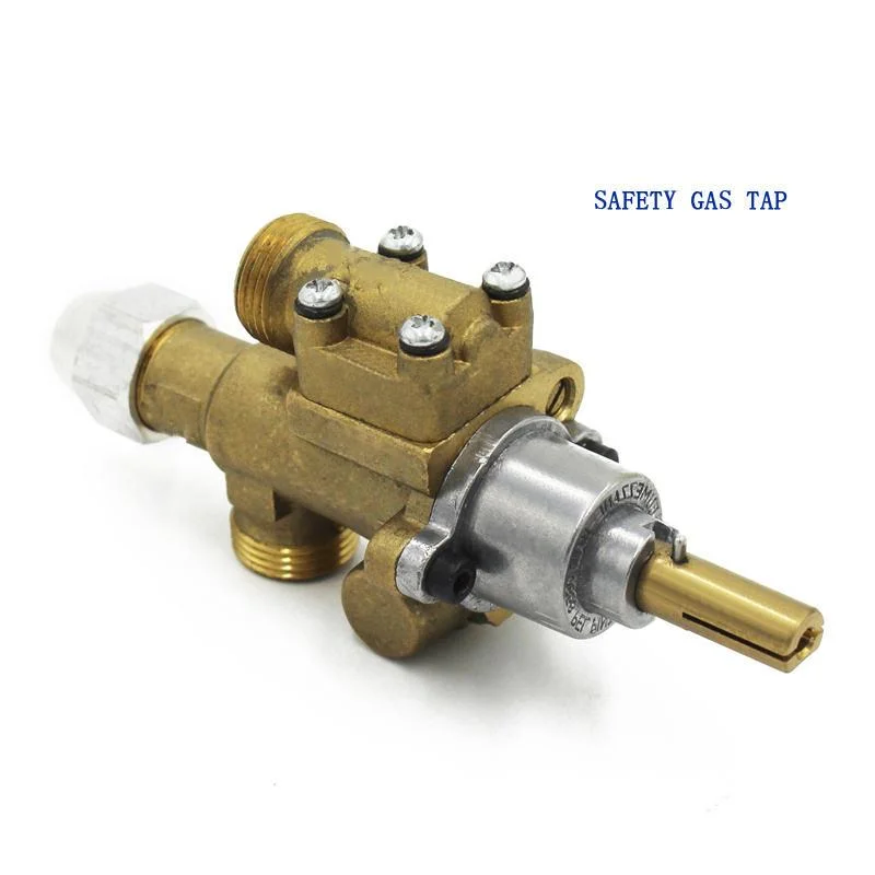 Gas Valve Replacement Part Valve with Quick Disconnect Plug for Kitchen Appliances