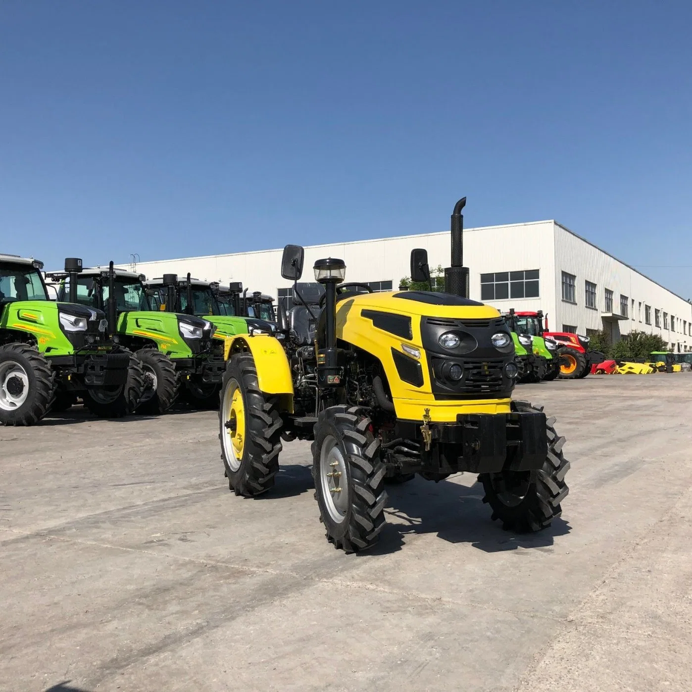 Chinesische Fabrik Haiqin Te Serie 40HP 4WD Landwirtschaftlichen CamAct Mini Bauernhof Garten Rasen Traktor zum Verkauf