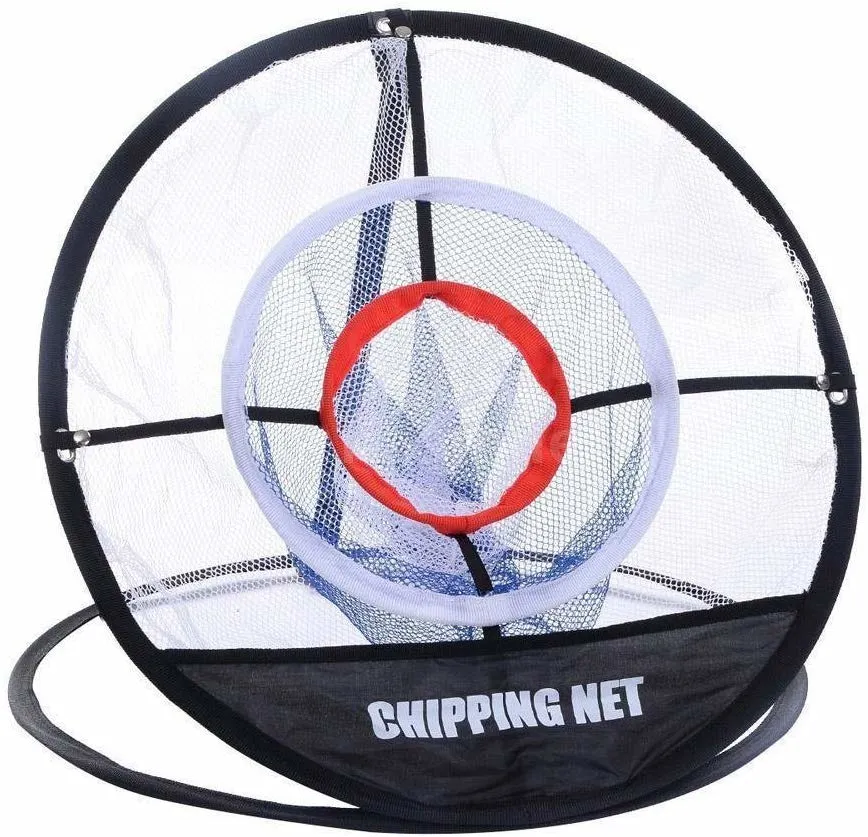 شبكة تدريب قابلة للنقل على لعبة غولف Chipping Net من 3 طبقات للمنزل الخلفي الداخلي في الهواء الطلق، سهلة الحمل، وقابلة للطي معدات التدريب الرياضية Essg12977