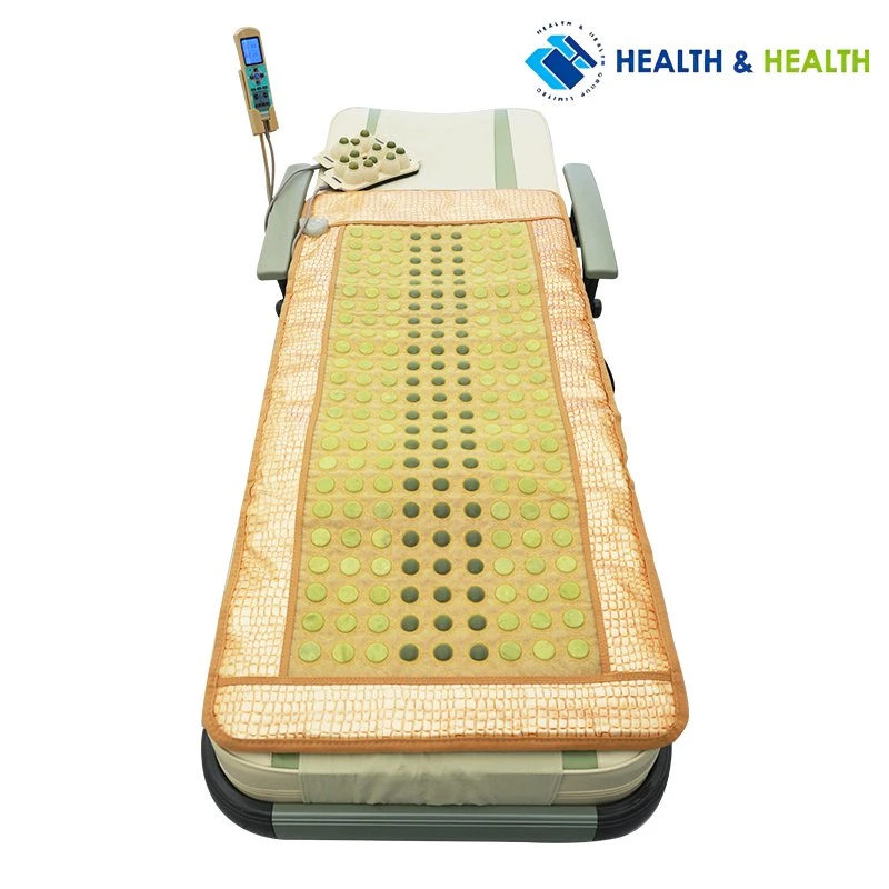 Electric Automatic Shiatsu Full Body Jade Massage Bed