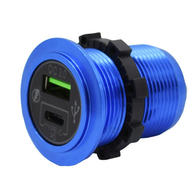 Automotive Parts Pd Type C USB Car Charger Socket 18W and QC 3.0 USB Quick Charge Socket Other Auto Parts