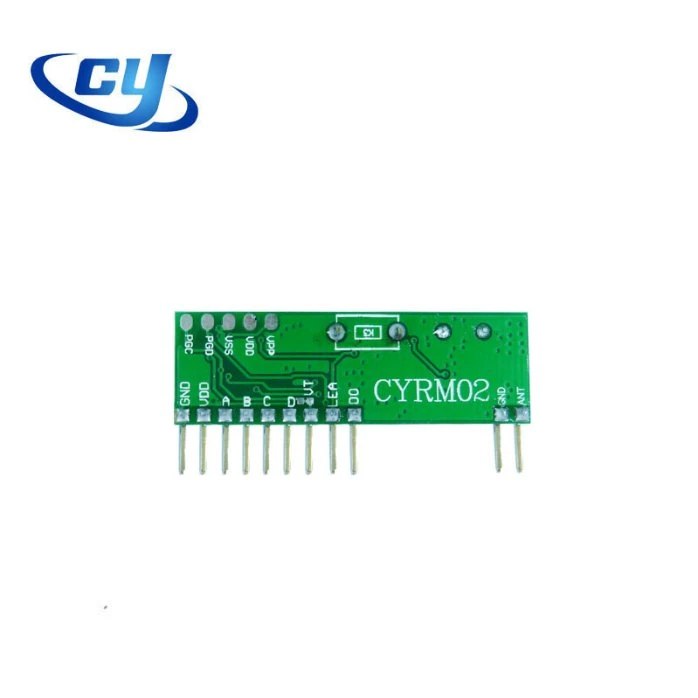 Модуль беспроводного приемника декодирования Cyrm02 с фиксированным кодом 433 МГц PT2262