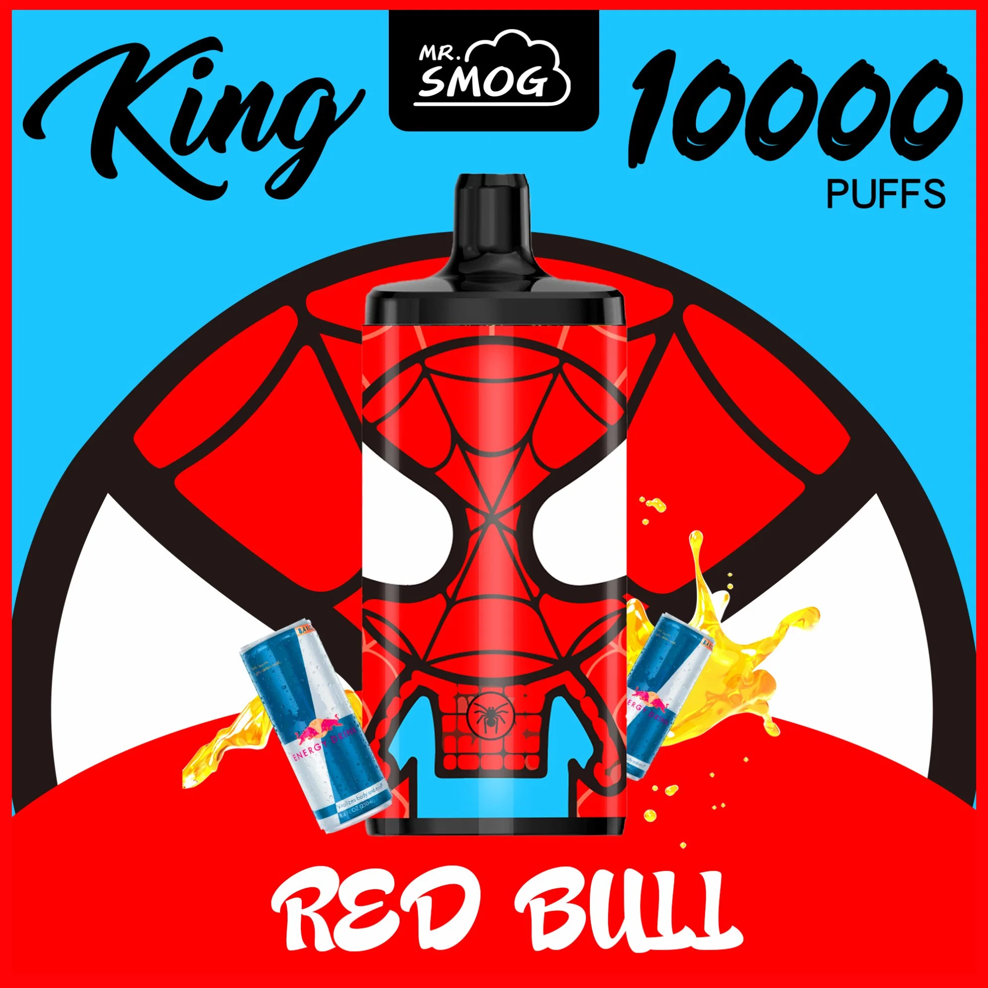 Fumées Vaper Elf Ultra Bar tornade 9000 Monsieur le smog Vape Vapes 10000 Puff King