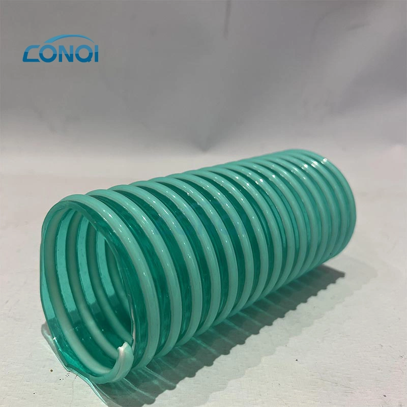 Clear Spiral PVC Steel Wire Hose Water Suction Hose