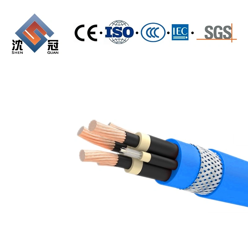 Shenguan Fire Proof Mineral Cable Mineral Insulated Fire Resistant Cables Mining Power Cable Silicone Rubbercable