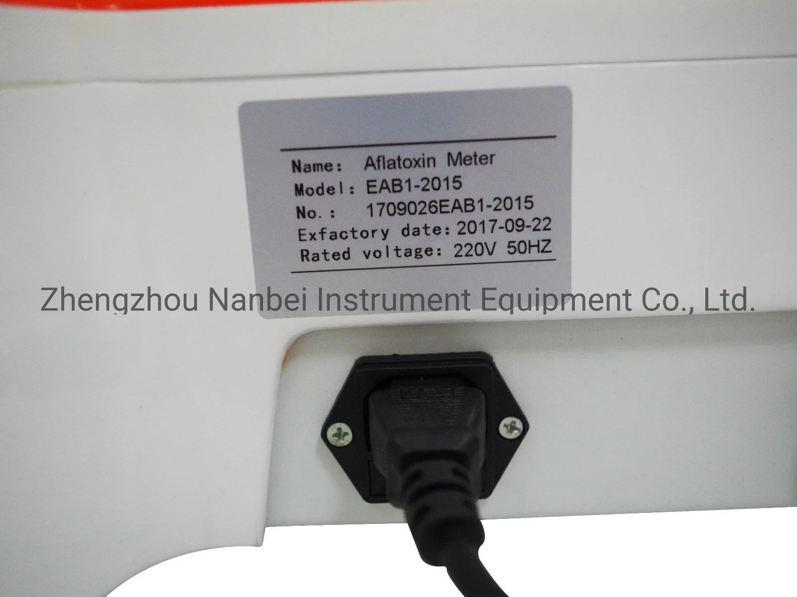 Microcomputer Control Intelligent Aflatoxin Meter with Ce