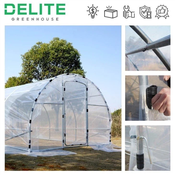 1.8m Wide Beautiful Greenhouse Backyard Durable for Sale