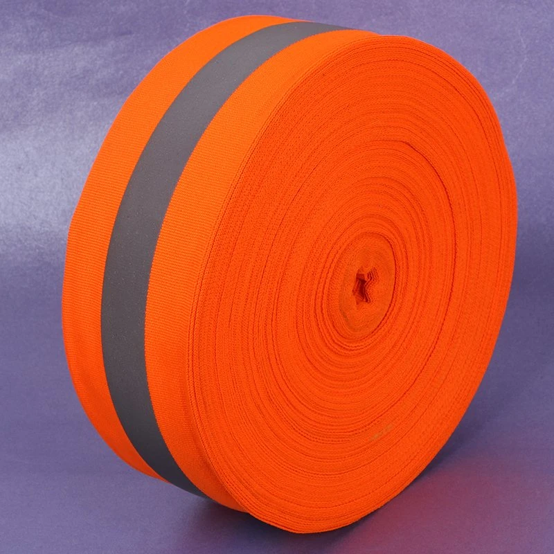 Hi Vis Reflective Stripe Reflective PVC Webbing