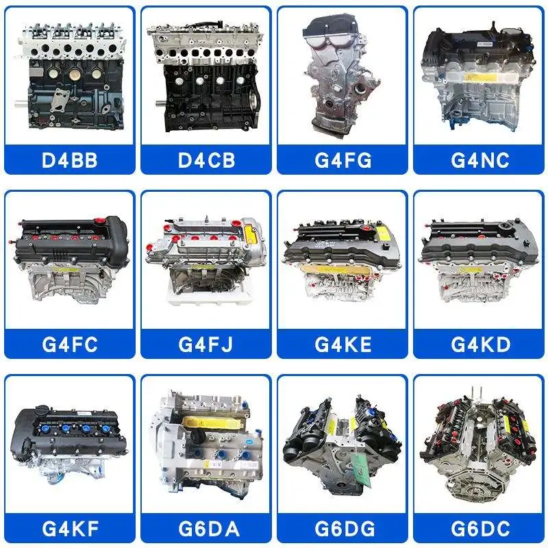 Complete Engine Long Block Auto Parts G4ke/G4kj/G4kh/G4LC/G4la/G4kd/G4na/G4nb/G4fd/G4fj/G4fg/G4FC/G4fa for Hyundai