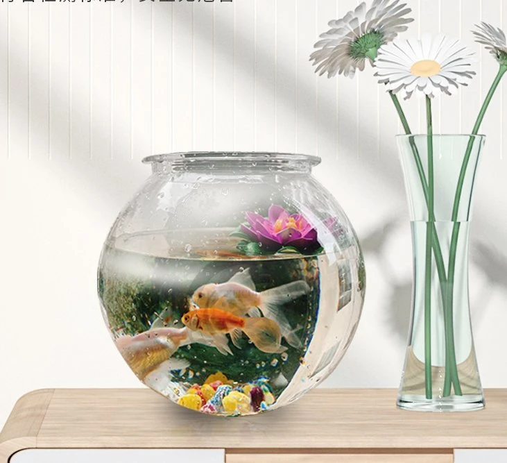 Wholesale/Supplier Durable Clear Aquarium Accessories Mini Pet Plastic Fish Tank Bowl