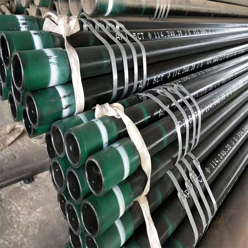 API 5CT J55/K55/N80/L80 Standard High quality/High cost performance  Oilfield Casing Pipes/Drill Pipe/Oil Well Drilling Tubing Pipe P110 N80 Carbon Steel Seamless Pipe