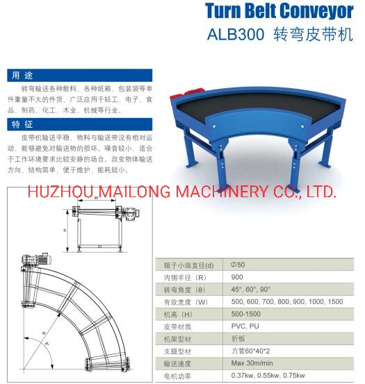 Personalizar fabricado en China Proveedor Transportador de rodillos de acero inoxidable