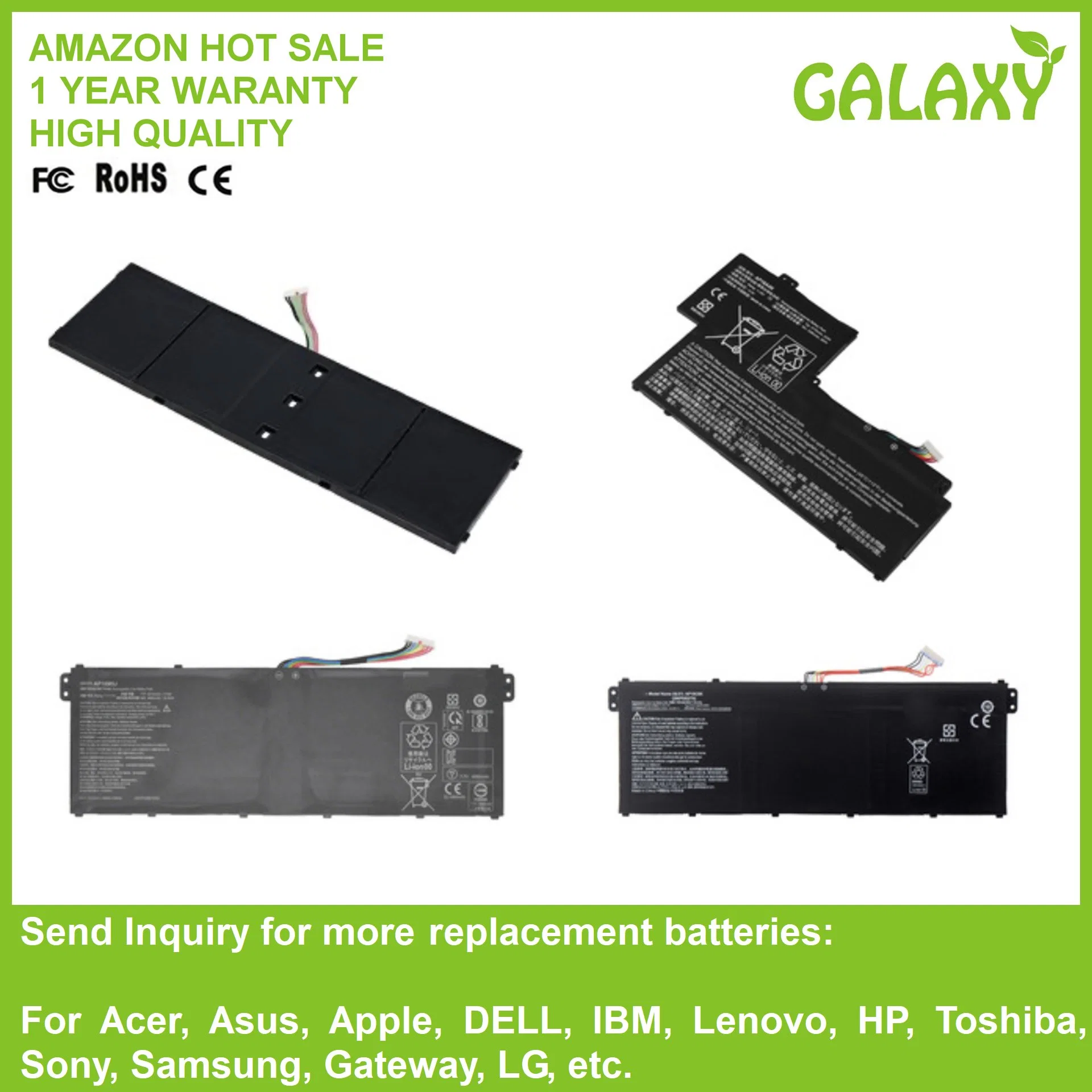 Replacement Batteries for Asus A31n1302 0b110-00240100e Laptop Battery High quality/High cost performance 