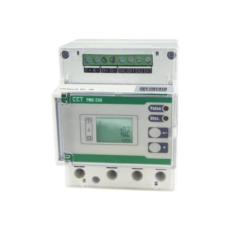 PMC-230 DIN Rail Single-Phase Multifunction Meter for Electrical Voltage Power Energy Measurement with Data Recorder