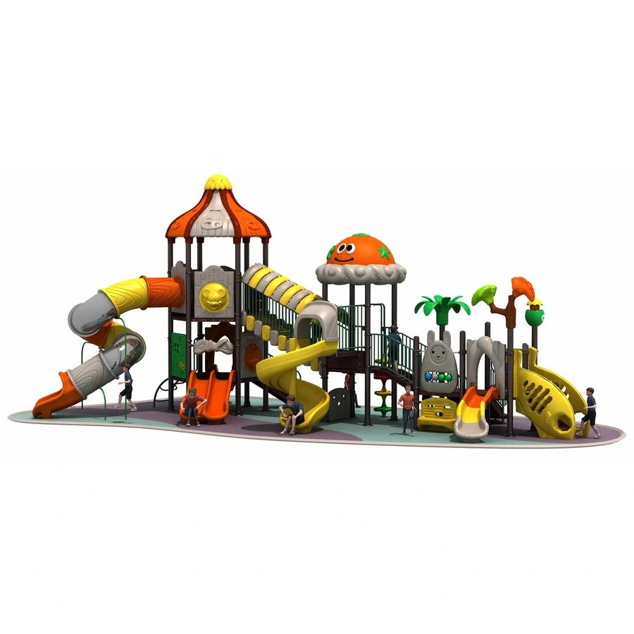 China Professional Manufacturer Factory Children Plastic Slide Outdoor Playground