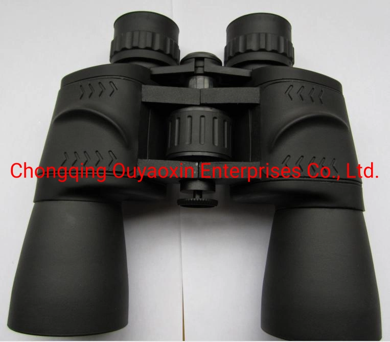 7X50 CB Style Black Rubber Binoculars