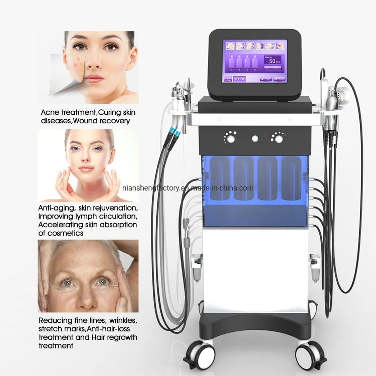 Multifunctional Oxygen Jet Peel Hydrofacial Device Beauty Hydro Facial Deep Cleaning Beauty Equipment Microdermabrasion